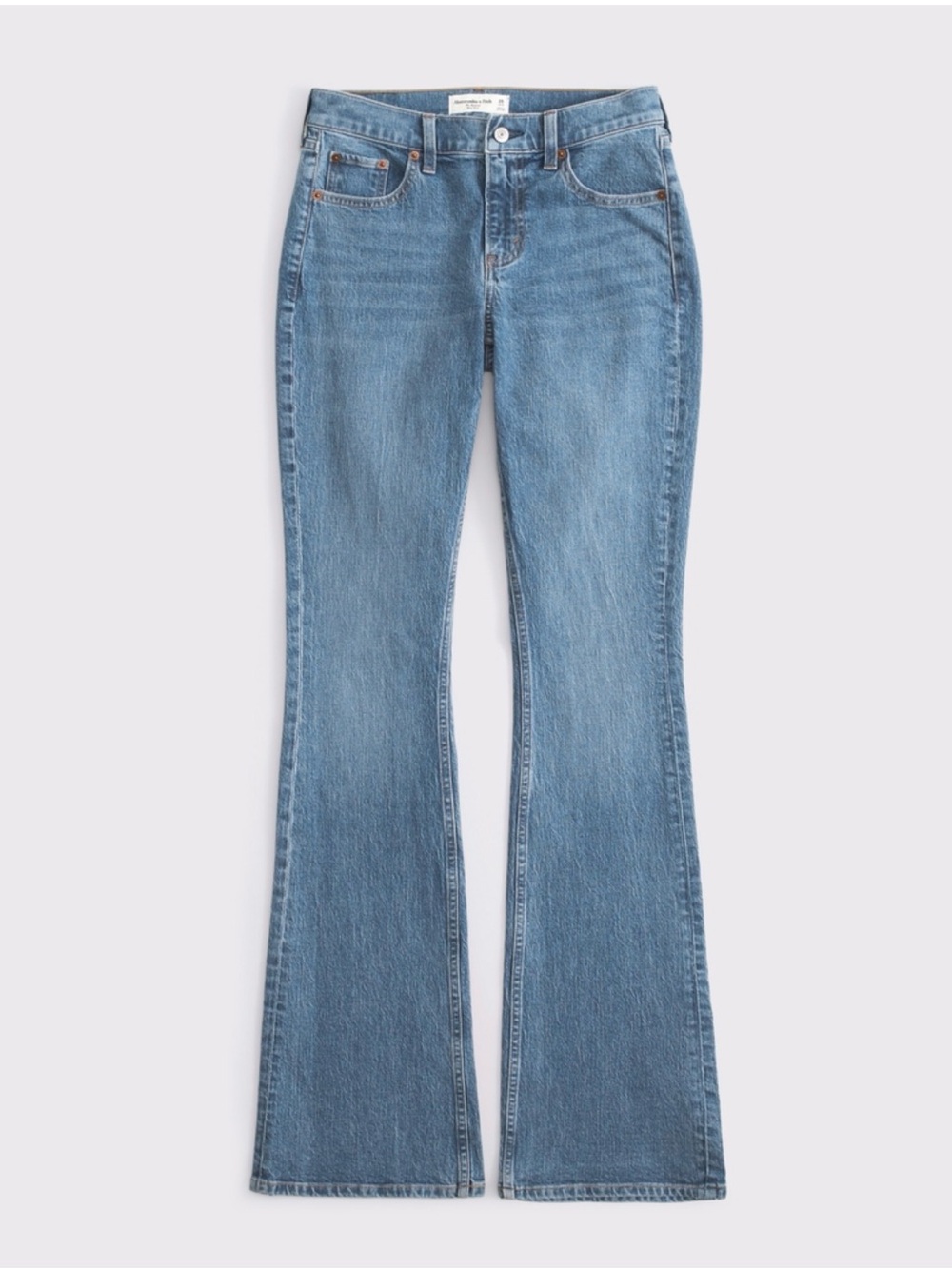 Abercrombie & Fitch Curve Love Mid-Rise Bootcut Jeans - 27 NWT
